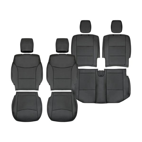 ジムニー JB64W ジムニーシエラ JB74W パンチング レザー シートカバー フロント リア 車検対応 難燃性 専用設計  PVCレザー | ジムニー | 02