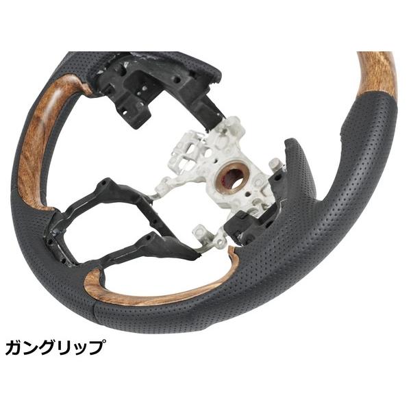 N-VAN JJ1 JJ2 ステアリング ハンドル スタンダード ガングリップ ナチュラルウッド調 木目調 ホンダ | ホンダ | 11