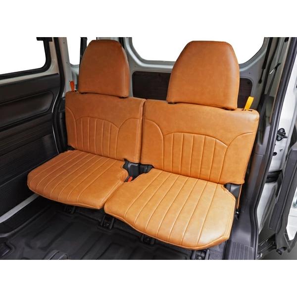 N-VAN JJ1 JJ2 シートカバー ヴィンテージブラウン レザー ホンダ | ホンダ | 09