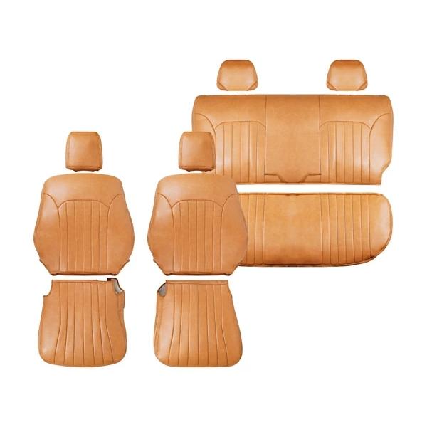 プロボックス サクシード NCP160V NCP165V シートカバー レザー ヴィンテージブラウン トヨタ PVCレザー ポケット 1885# | プロボックス | 02