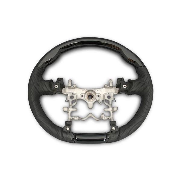 プリウス ZVW 30系 ステアリング ハンドル ガングリップ シフトノブ ピアノブラック 同色SET 前期 後期 カスタム 内装 | プリウス | 02