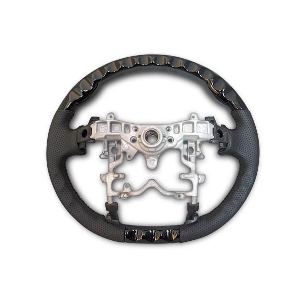 プリウス ZVW 30系 ステアリング ハンドル ガングリップ シフトノブ ピアノブラック 同色SET 前期 後期 カスタム 内装 | プリウス | 04