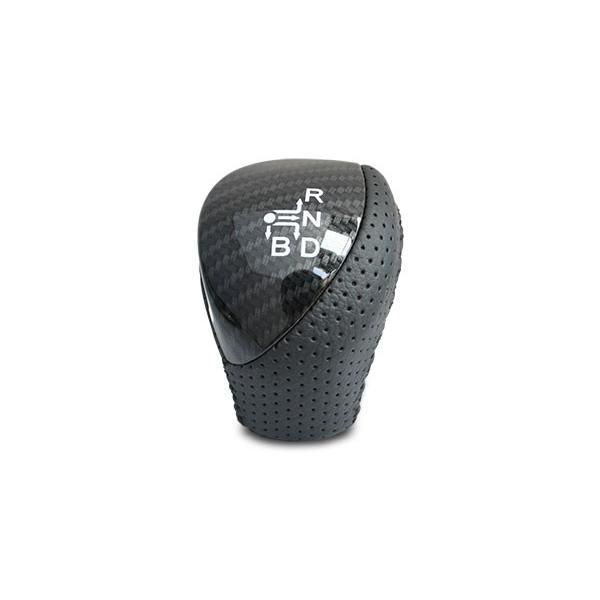 プリウス ZVW 30系 ステアリング ハンドル ガングリップ シフトノブ セット 綾織ブラックカーボン調 H21.5〜H27.12 前期 後期 | プリウス | 05