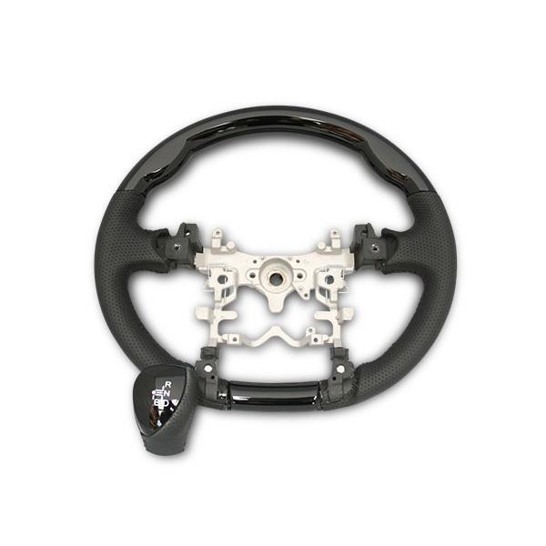 プリウス ZVW 30系 ステアリング ハンドル スタンダードタイプ シフトノブ セット ピアノブラック H21.5〜H27.12 前期 後期 内装 | プリウス | 01