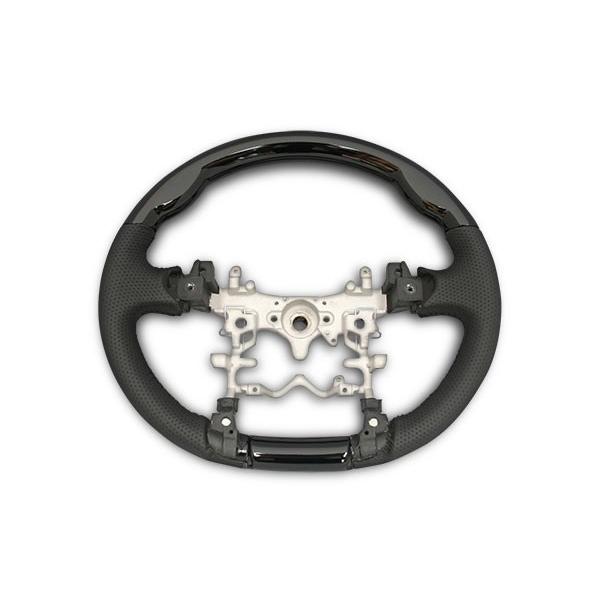 プリウス ZVW 30系 ステアリング ハンドル スタンダードタイプ シフトノブ セット ピアノブラック H21.5〜H27.12 前期 後期 内装 | プリウス | 02