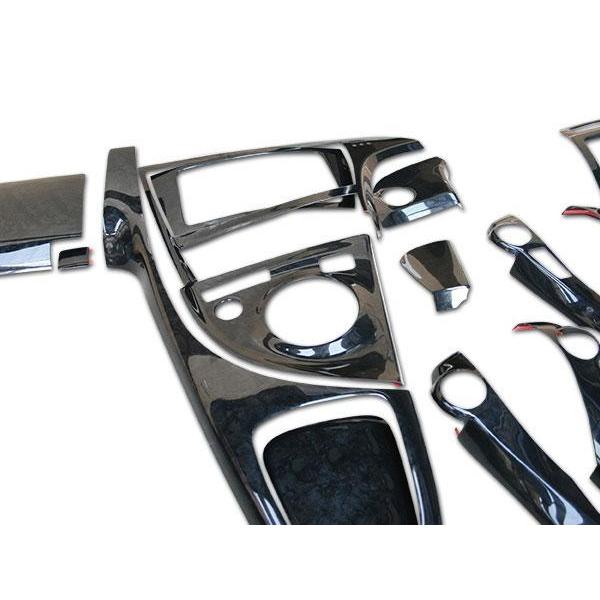 プリウス ZVW 30系 インテリアパネル 19P 3D H21.5〜27.12 ピアノブラック 黒木目調 カーボン調 茶木目調 ホワイトパール | プリウス | 18