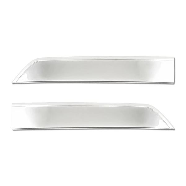 プリウス ZVW 30系 後期用 メッキ フロントナンバーサイドガーニッシュ ステンレス製 | プリウス | 01