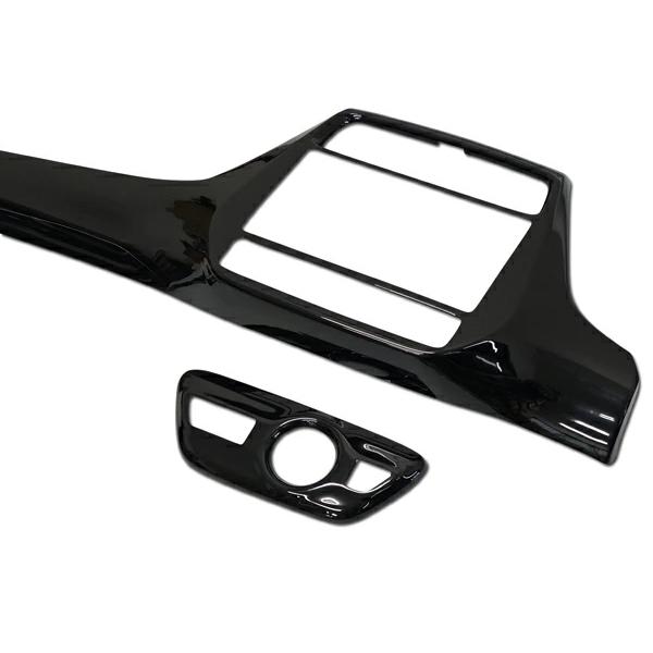 プリウス ZVW50系 前期型 3Dインテリアパネル 13P ピアノブラック インパネ 内装 貼付 ABS樹脂 インパネ 専用設計 | プリウス | 03