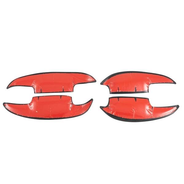 トヨタ プリウス 30系 ZVW30 ZVW35 ドアハンドル ラバープロテクター DUP28 ブラック カーボン調 傷防止 ハンドル 保護 | プリウス | 07