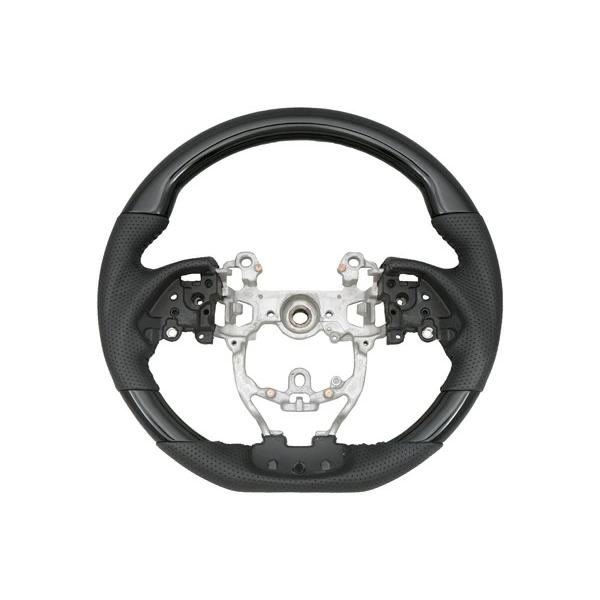 プリウス ZVW50系 前期型 ガングリップ ステアリング インテリアパネル 13P セット ピアノブラック ハンドル 内装 インパネ | プリウス | 04