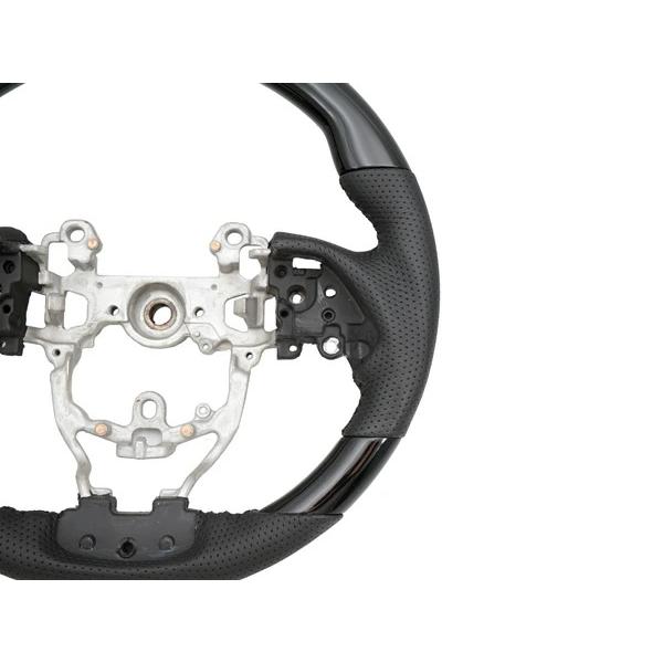 プリウス ZVW50系 前期型 ガングリップ ステアリング インテリアパネル 13P セット ピアノブラック ハンドル 内装 インパネ | プリウス | 05