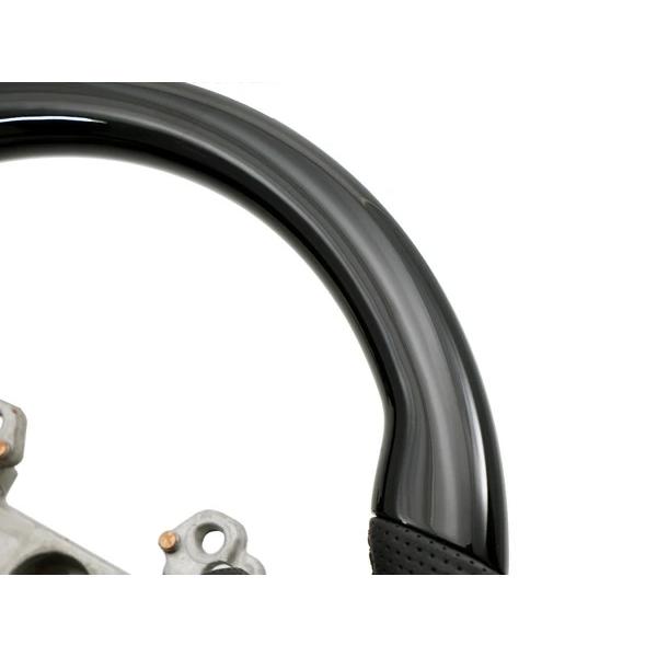 プリウス ZVW50系 前期型 ガングリップ ステアリング インテリアパネル 13P セット ピアノブラック ハンドル 内装 インパネ | プリウス | 06