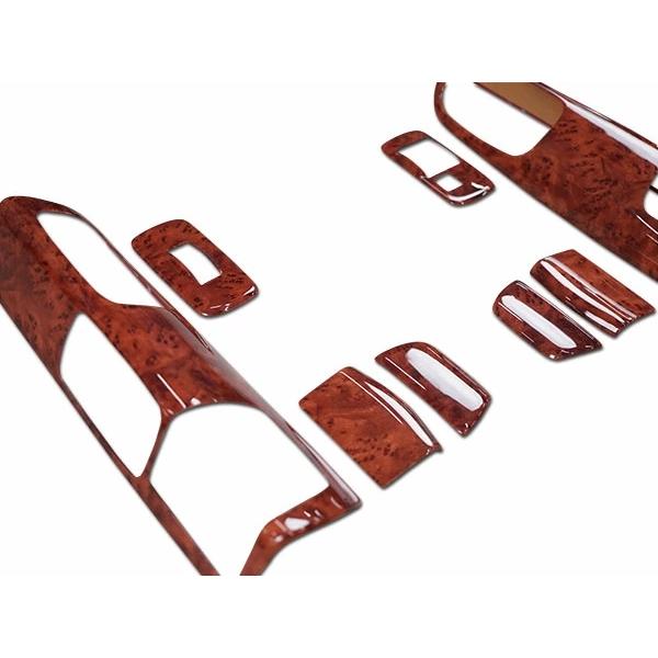 日野 NEW プロフィア ドアインテリア ウッドパネル 8P 茶木目調 | 日野自動車 | 02