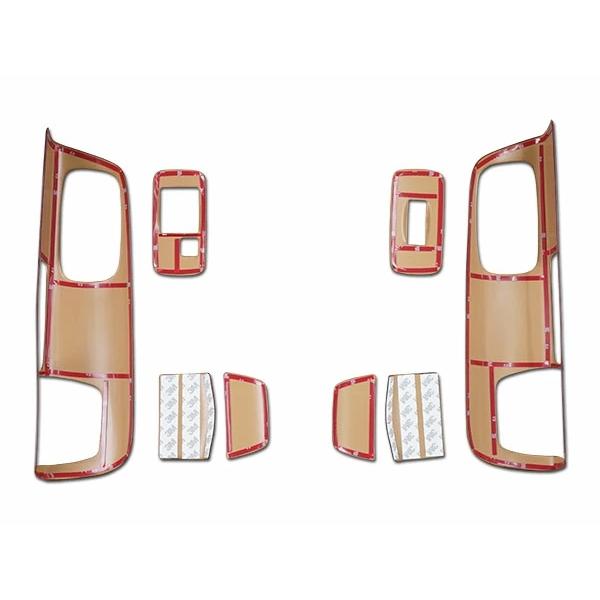 日野 NEW プロフィア ドアインテリア ウッドパネル 8P 茶木目調 | 日野自動車 | 03