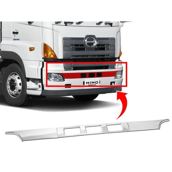 日野 NEW プロフィア メッキ バンパー ガーニッシュ 3分割タイプ | 日野自動車 | 06