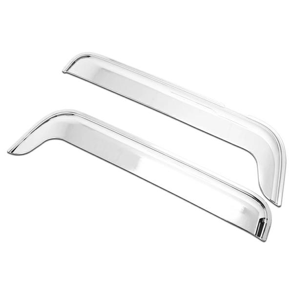 日野 NEWプロフィア 17プロフィア エアループレンジャー 17レンジャー メッキ ドアバイザー 左右セット | 日野自動車 | 01