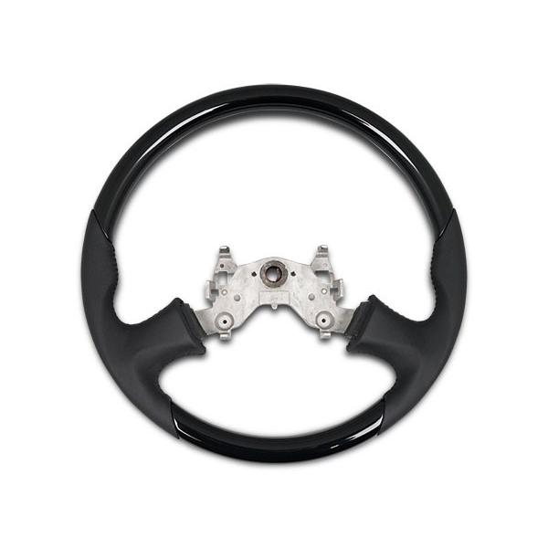 日野 グランドプロフィア ステアリング ハンドル ガングリップ ピアノブラック H15.10〜H27.1 |  | 01