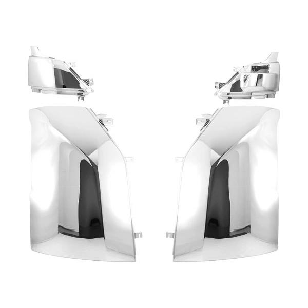 日野 17プロフィア メッキ コーナーパネル 4P 左右セット | 日野自動車 | 01