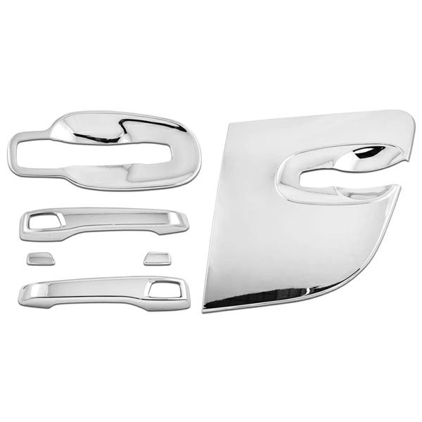 日産UD クオン パーフェクトクオン メッキ ドアハンドルプロテクター ドアハンドルガーニッシュ 6Pセット H17.1〜 | 日産 | 01