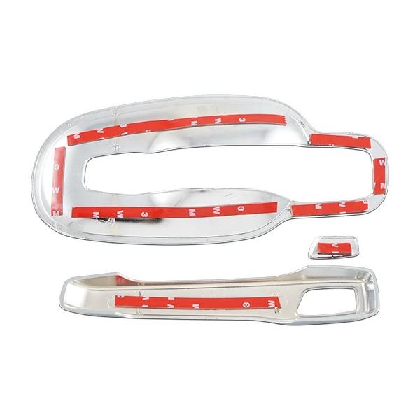 日産UD クオン パーフェクトクオン メッキ ドアハンドルプロテクター ドアハンドルガーニッシュ 6Pセット H17.1〜 | 日産 | 04