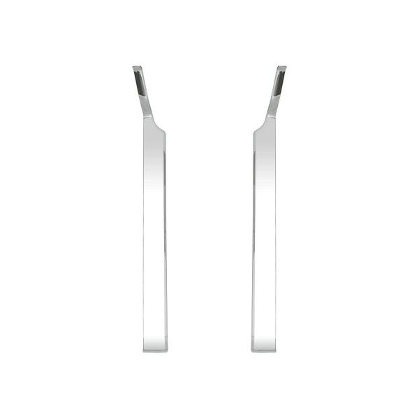 日産UD クオン メッキ バンパーエンドカバー エアダム付き車用 左右セット | 日産 | 02