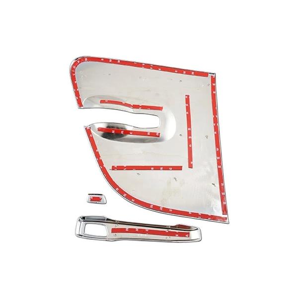 クオン パーフェクトクオン メッキ ドアハンドルプロテクター ドアハンドルガーニッシュ ナビウインドウガーニッシュ セット 日産UD | UDトラックス | 05