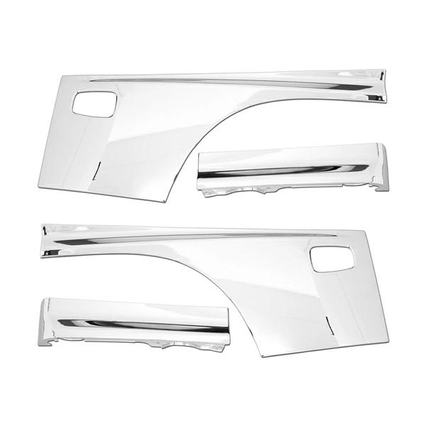 日野 レンジャープロ 標準 ワイド メッキ ドアガーニッシュ フェンダーパネル 4点セット H14.1〜H29.3 |  | 01