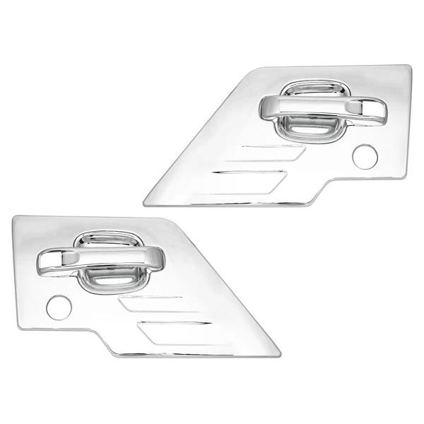 日野 レンジャープロ 標準 / ワイド メッキ ドアハンドルプロテクター ドアハンドルガーニッシュ 6Pセット H14.1〜H29.3 |  | 01