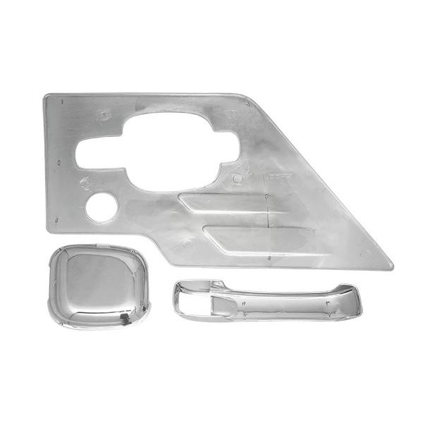 日野 レンジャープロ 標準 / ワイド メッキ ドアハンドルプロテクター ドアハンドルガーニッシュ 6Pセット H14.1〜H29.3 |  | 03