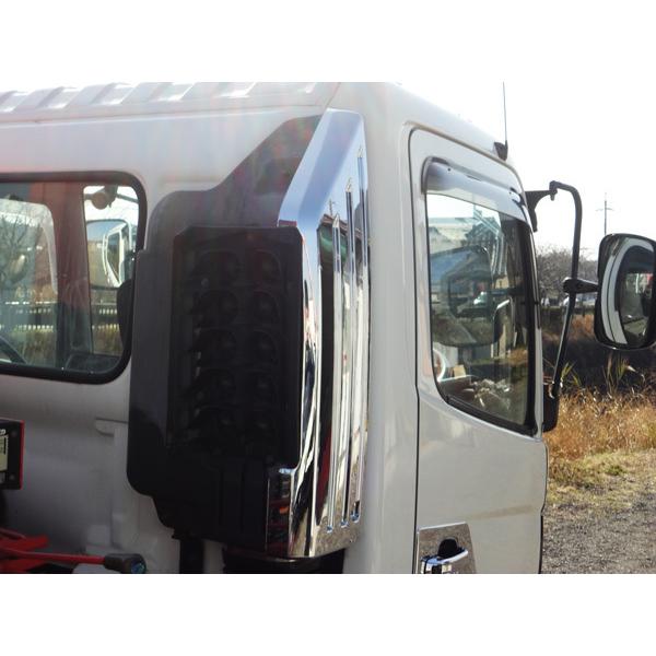 日野レンジャープロ メッキエアーインテーク 日野 レンジャー プロ 標準 ワイド メッキ エアークリーナー