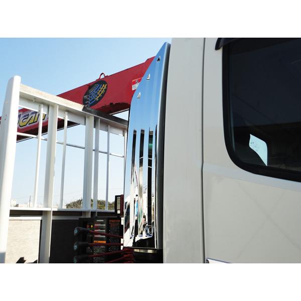 日野レンジャープロ メッキエアーインテーク 日野 レンジャー プロ 標準 ワイド メッキ エアークリーナー