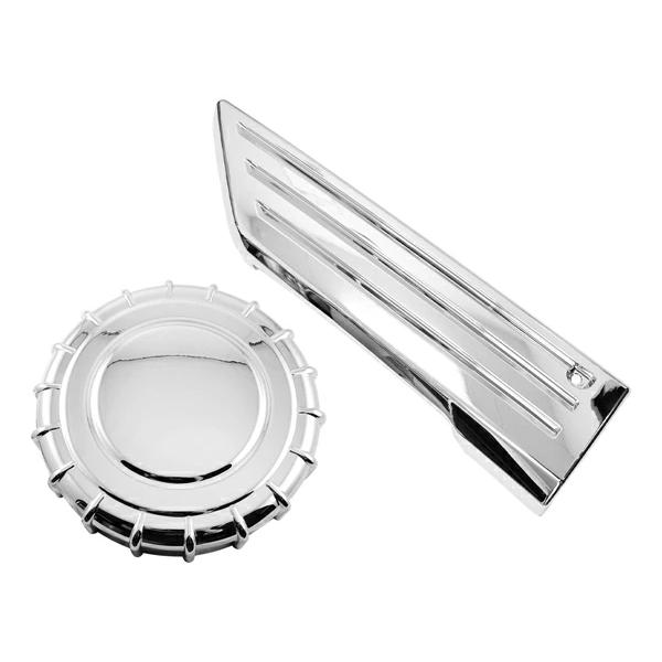 日野 レンジャープロ 標準 ワイド メッキ エアインテークカバー エアクリーナーカバー セット |  | 01