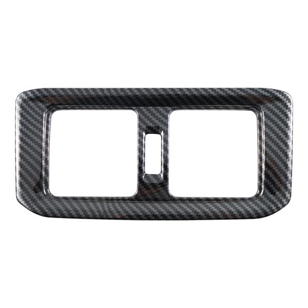 トヨタ RAV4 50系 リアエアコン 吹き出し口 カバー 綾織カーボン調 1P | RAV4 | 01