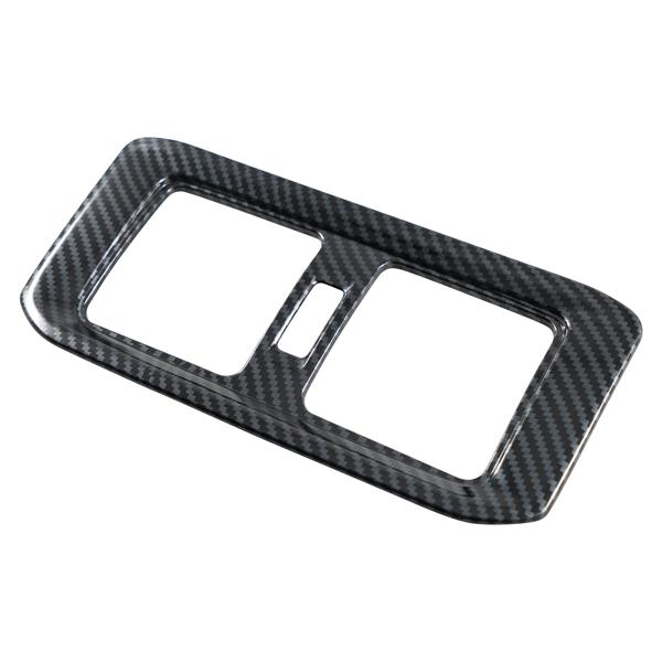 トヨタ RAV4 50系 リアエアコン 吹き出し口 カバー 綾織カーボン調 1P | RAV4 | 02