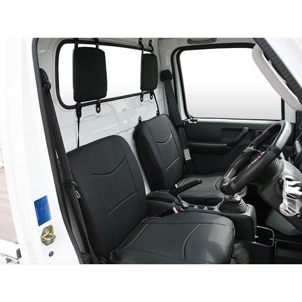 キャリイトラック DA16T マツダ スクラムトラック DG13T 日産 クリッパートラック DR16T シートカバー パンチングレザー　1705＃ | スズキ | 03