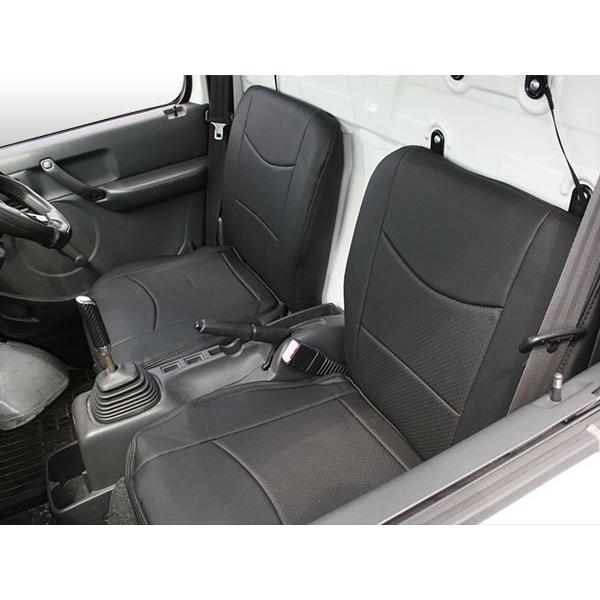 キャリイトラック DA16T マツダ スクラムトラック DG13T 日産 クリッパートラック DR16T シートカバー パンチングレザー　1705＃ | スズキ | 04