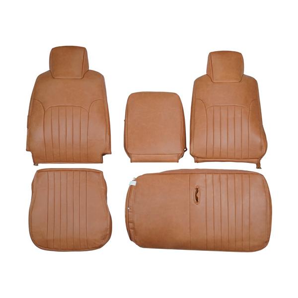 エルフ NNR85 NNS85 NPR85 NPS85系 6型 1.65t〜4.0t ワイドキャブ用 シートカバー ヴィンテージブラウン レザー いすゞ 1708# | いすゞ | 02