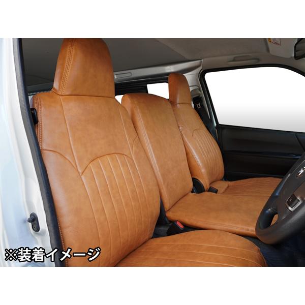 タイタン LJR85 LKR85系 6型 1.75t〜4.6t 標準キャブ用 シートカバー ヴィンテージブラウン レザー マツダ 1722# | マツダ | 04