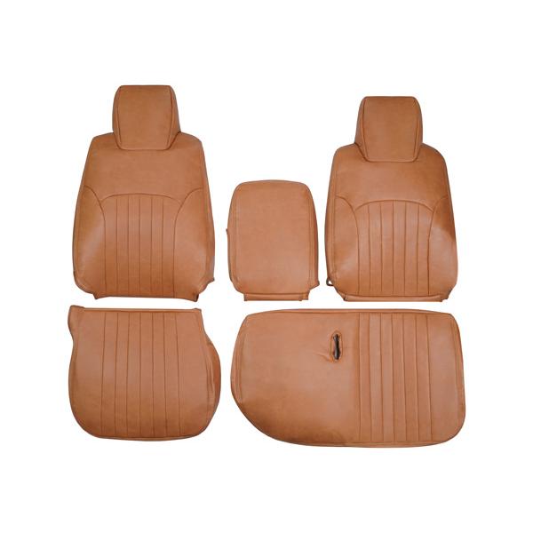 コンドル 20/30/35 BJR BKR 標準キャブ用 シートカバー ヴィンテージブラウン レザー UD 1722# | 日産 | 02