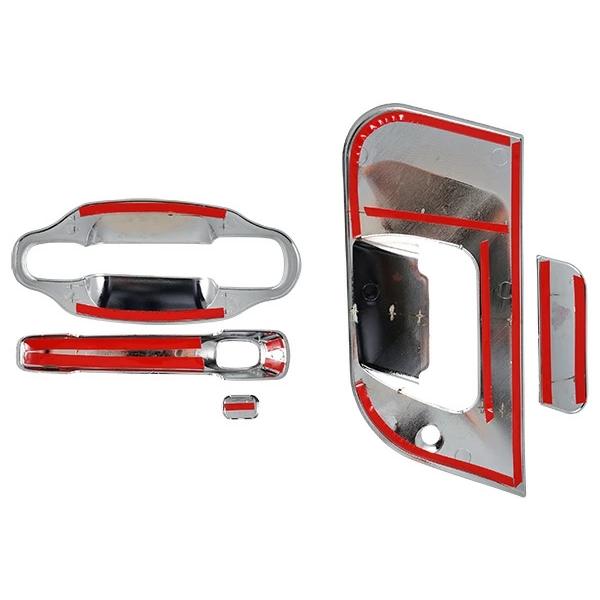 スーパーグレート 07 NEW 17 メッキ ドアハンドルプロテクター ドアハンドルガーニッシュ 5Pセット | 三菱ふそう | 04