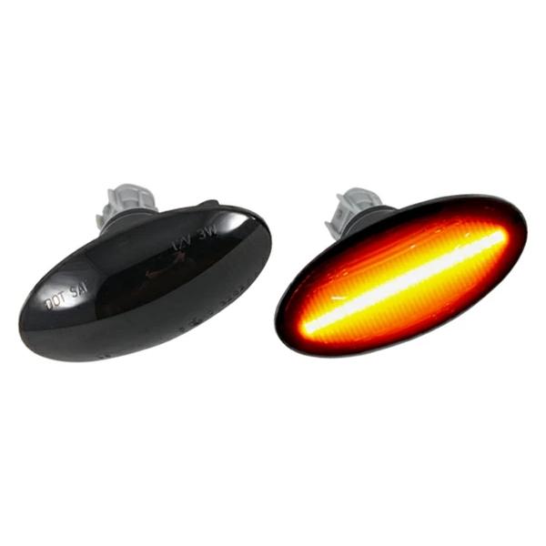 スズキ エブリイ ハスラー ワゴンR クロスビー アルト ラパン シーケンシャルウインカー LED サイドマーカー スモークレンズ | エブリイワゴン | 01
