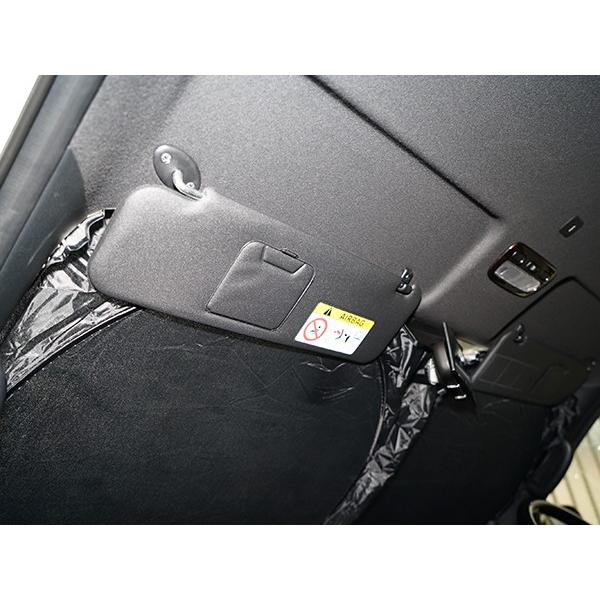 汎用 フロントガラス サンシェード 折り畳み式 ナイロン製 サンバイザー 日除け 遮光 |  | 03