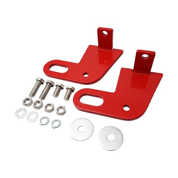 ジムニー JB64W ジムニーシエラ JB74W 純正バンパー用 牽引フック けん引フック リア用 2点 レッド トーフック 外装パーツ | ジムニー | 01