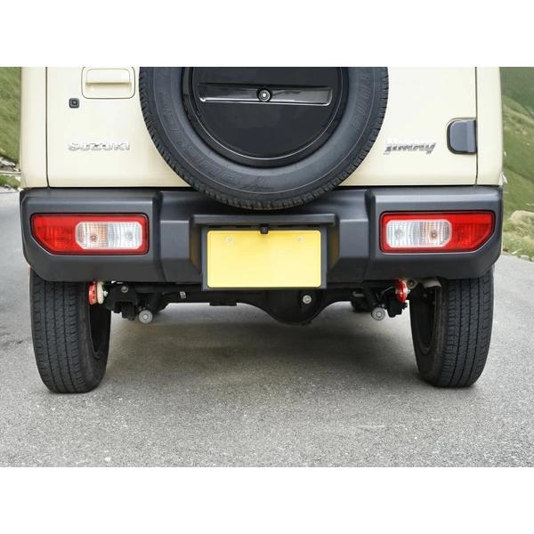 ジムニー JB64W ジムニーシエラ JB74W 純正バンパー用 牽引フック けん引フック リア用 2点 レッド トーフック 外装パーツ | ジムニー | 06