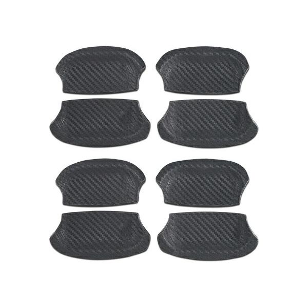 ノア ヴォクシー エスクァイア 80 NOAH VOXY ESQUIRE 80系 ドアハンドル ラバープロテクター カーボン調 傷防止 ハンドル 保護 | NOAH | 01