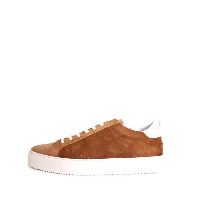 セール メンズ Ambエーエムビー 98 ブラウン レースアップスニーカー スエードレザー Amb98slbr Loop Shoes Shop 通販 Yahoo ショッピング