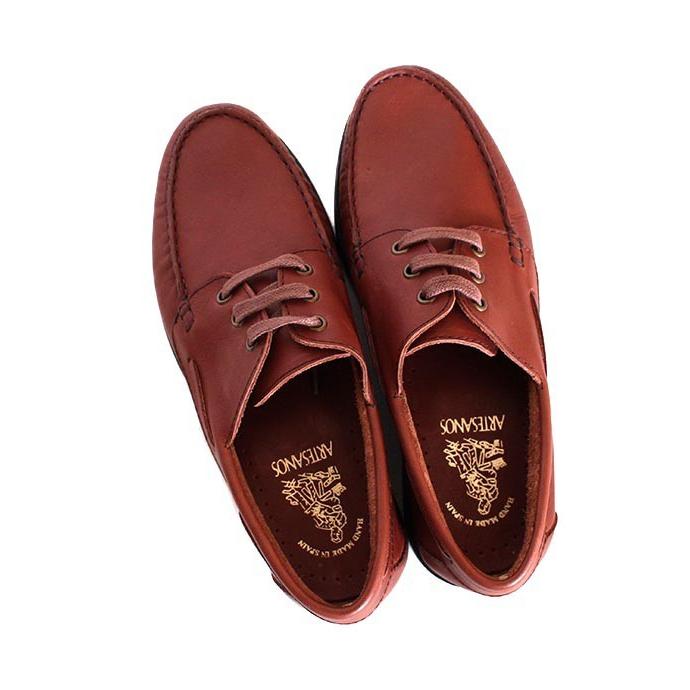 Artesanos アルテサノス モカシン 本革 ブラウン セール/SALE 再入荷済 メンズ ARTESANOSアルテサノス 2100