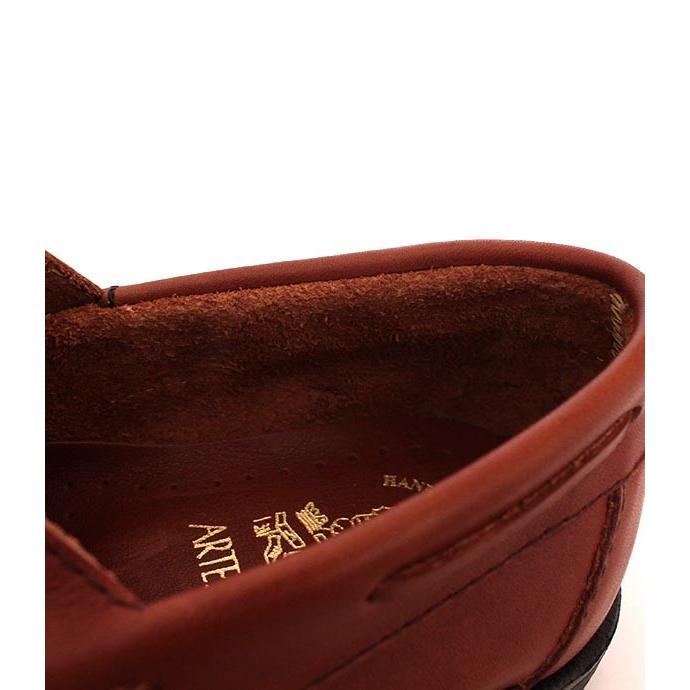 Artesanos アルテサノス モカシン 本革 ブラウン セール/SALE 再入荷済 メンズ ARTESANOSアルテサノス 2100