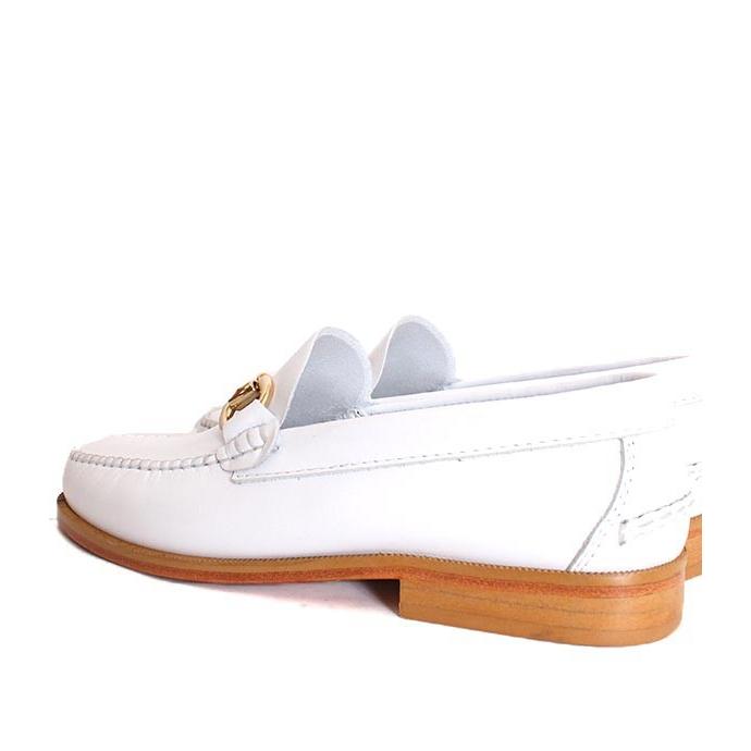 ARTESANOS ホワイト ビットローファー ARTESANOS（アルテサノス） 再入荷済 600G ビットローファー コイン