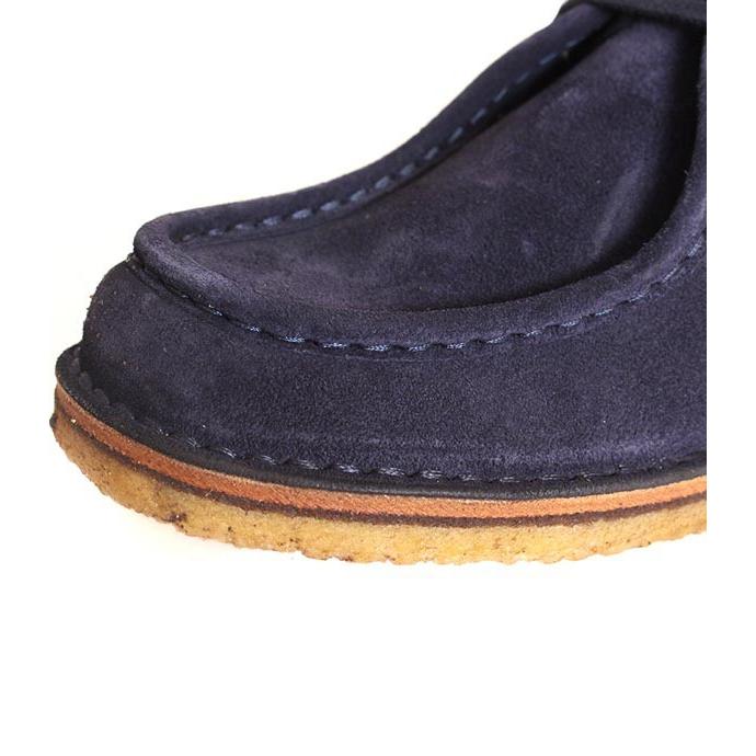 メンズ　astorflex アストールフレックス BEENFLEX ブルー モカシンシューズ チャッカブーツ ナタリー クレープソール スエードレザー | Astorflex | 10